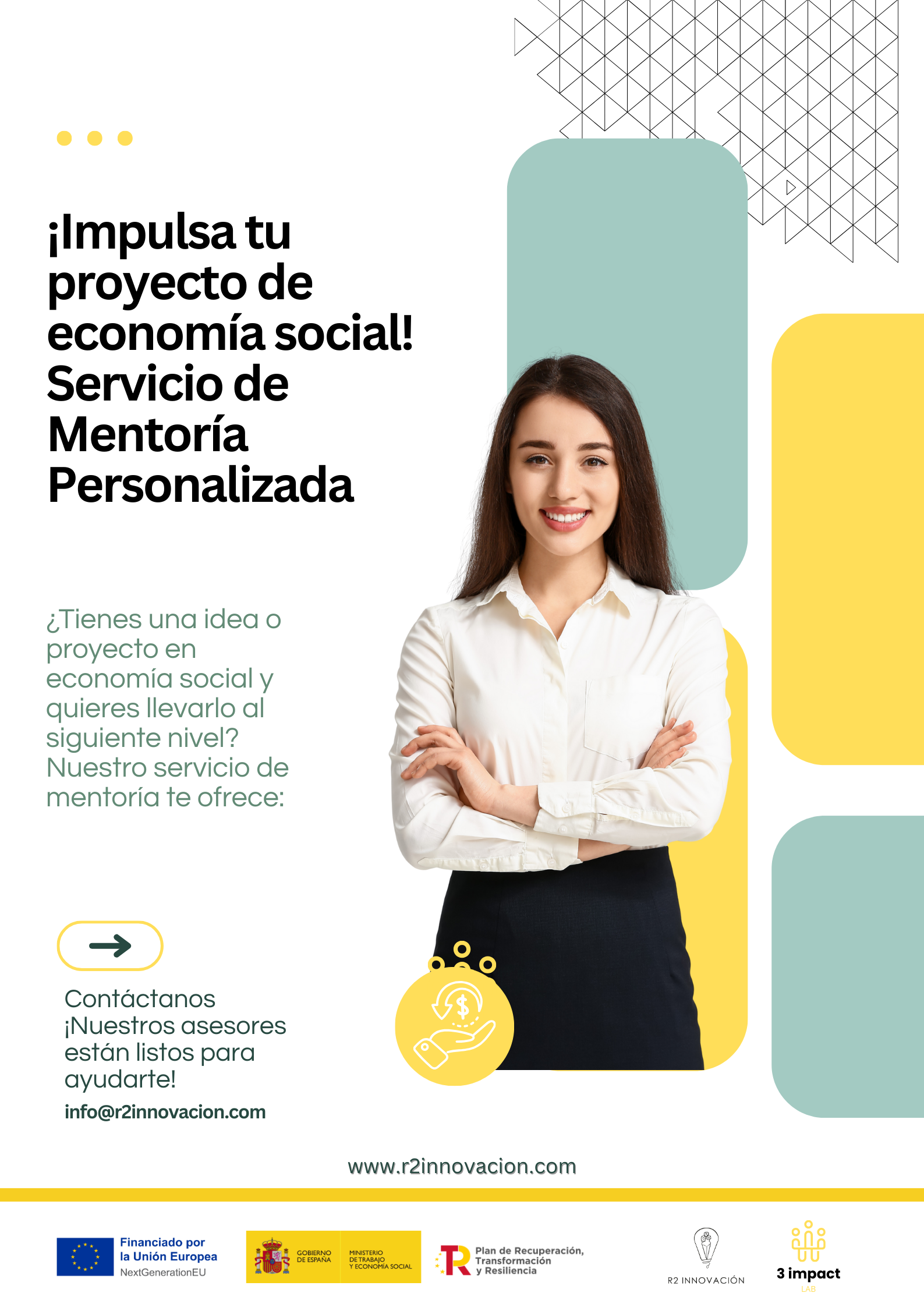 Servicio de mentoría personalizada para proyectos de economía social